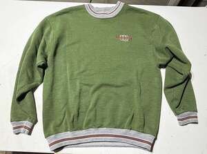 Vintage Wilson Pro 5000 Crewneck Sweatshirt Green Made in USA Size M